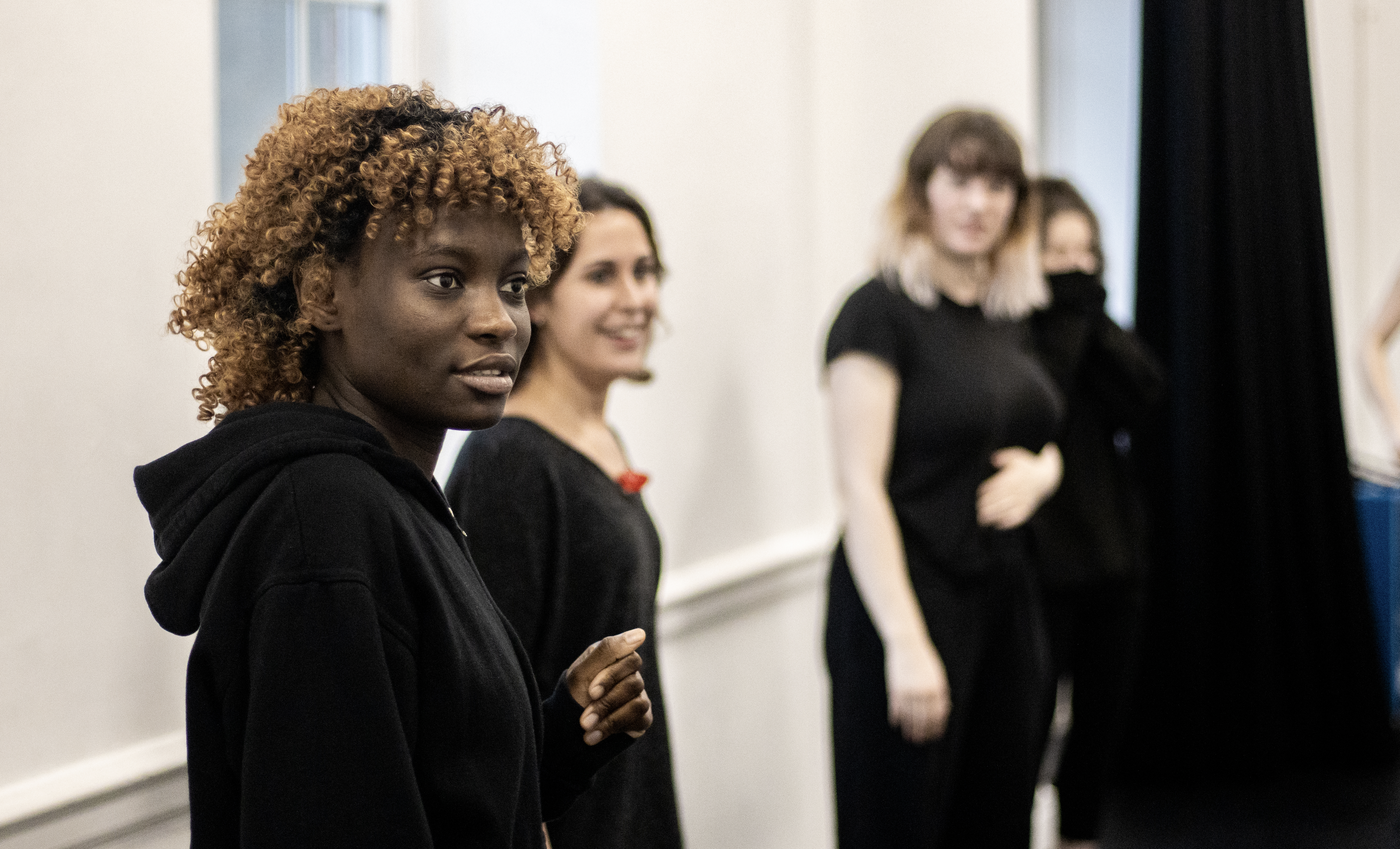 Rehearsal room in Fourth Monkey's Bristol drama school