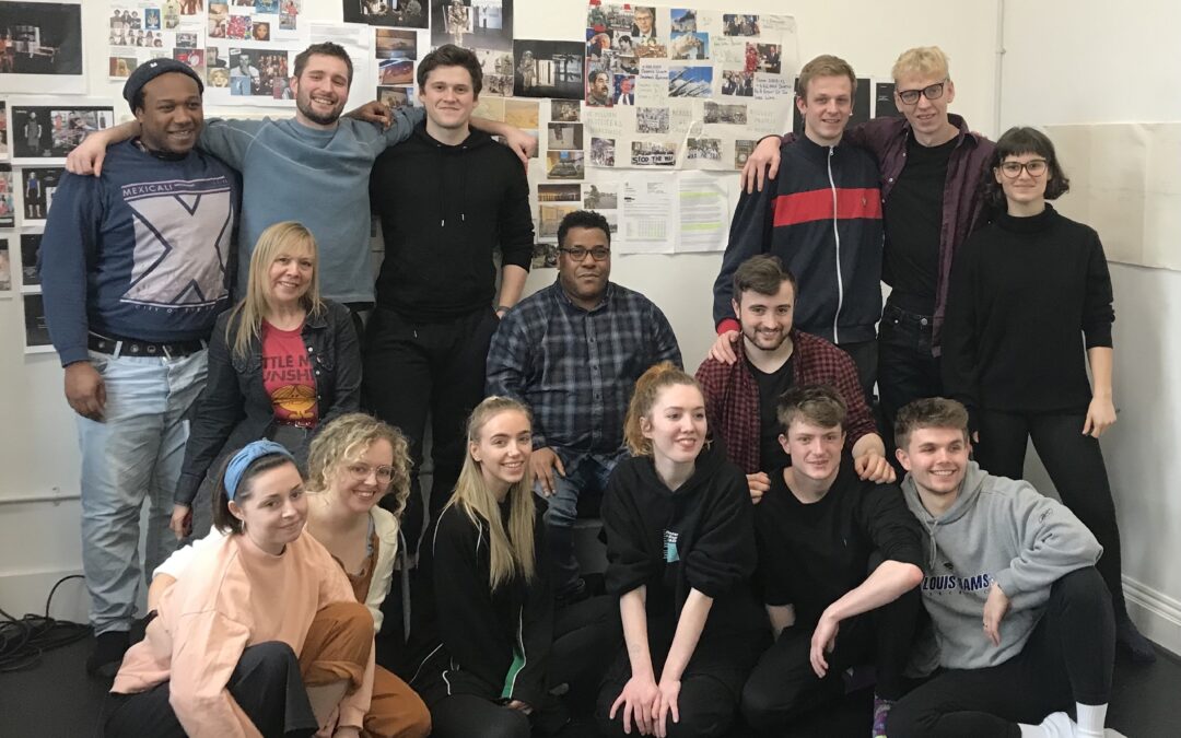 Guest Speaker – Roy Williams visits ‘Days of Significance’ rehearsal