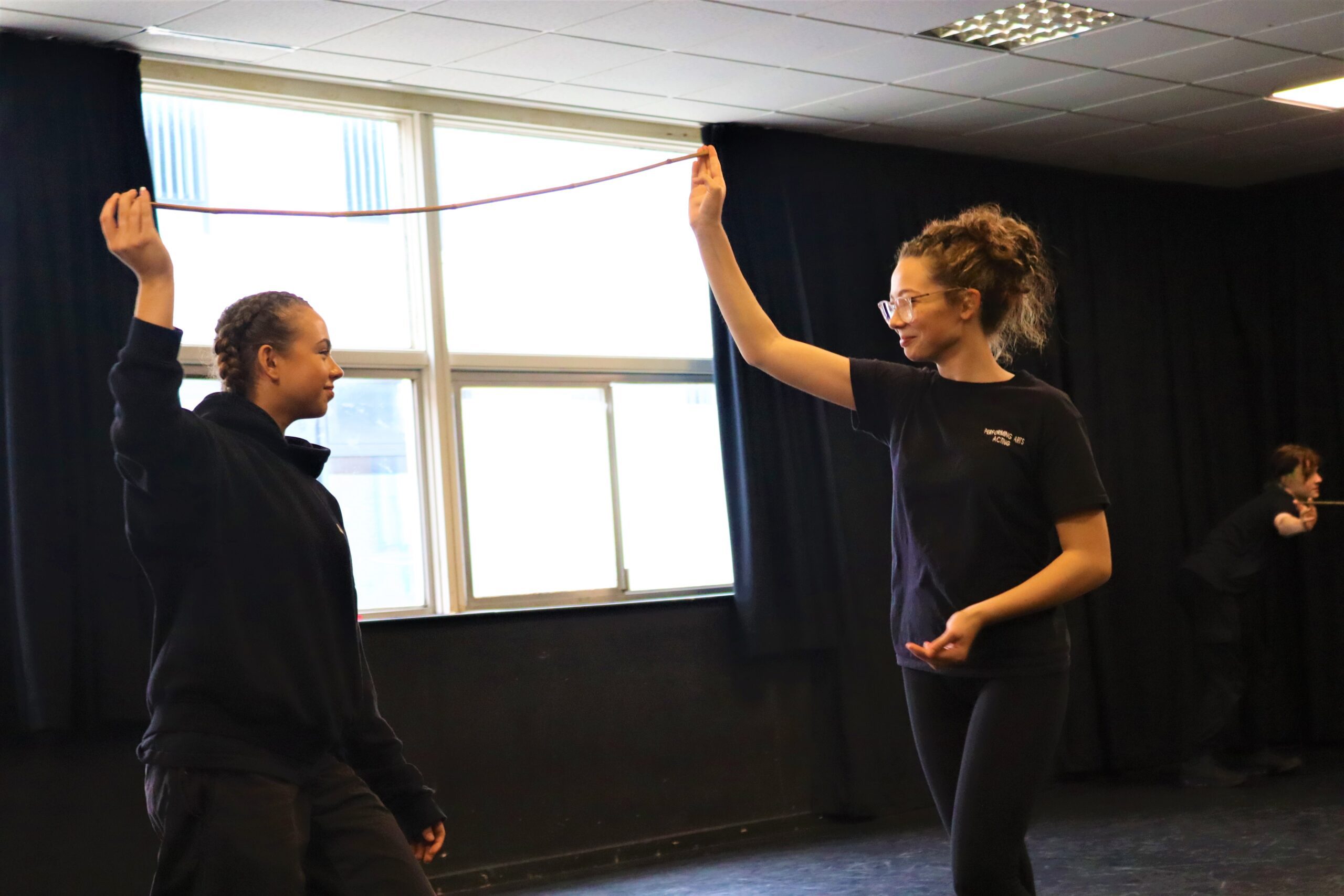 Rehearsal room in Fourth Monkey's Bristol drama school